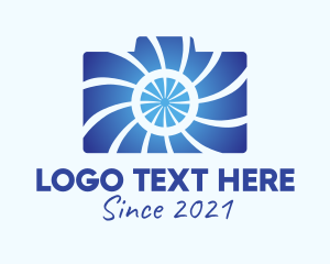 Vlog - Vlogging Camera Gadget logo design