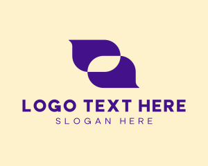 Texting - Call Center Speech Bubble logo design