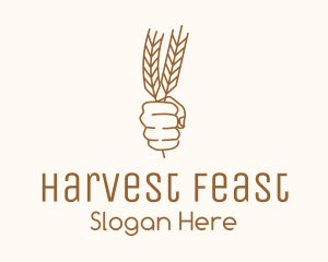 Wheat Baker Badge  logo design