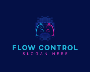 Gaming Controller Joystick logo design