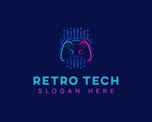 Analog - Gaming Controller Joystick logo design