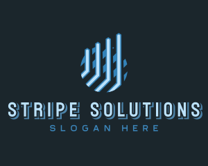 Trade Growth Graph Business logo design