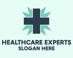 Physician - Natural Medical Doctor Cross logo design