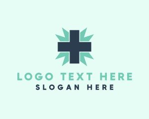 Rescue - Natural Medical Doctor Cross logo design