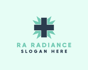 Natural Medical Doctor Cross logo design