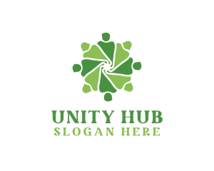 People Unity Community logo design