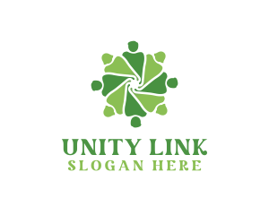 People Unity Community logo design