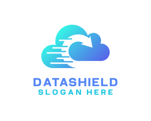 Data Cloud Software logo design