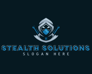 Stealth - Stealth Ninja Samurai logo design