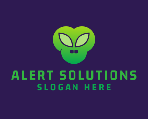 Caution - Mutant Alien Gorilla logo design