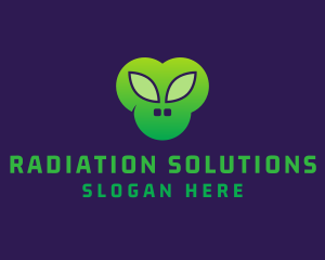 Radiation - Mutant Alien Gorilla logo design