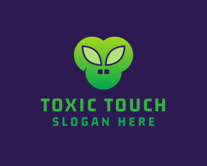 Toxic - Mutant Alien Gorilla logo design