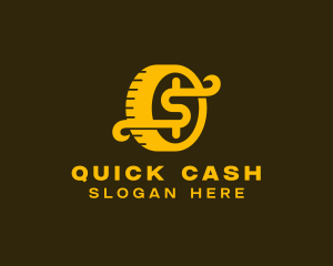 Dollar Coin Money logo design