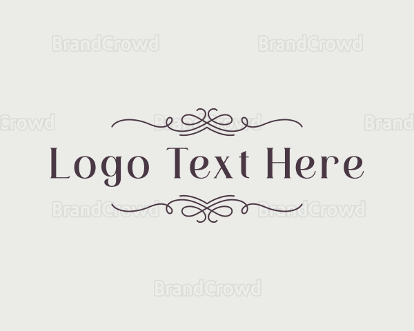 Intricate Elegant Ornament Logo