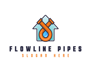 House Pipe Builder logo design