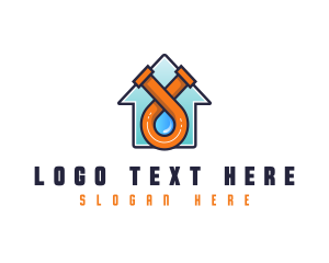Modern - House Pipe Builder logo design