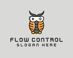 Digital Controller Owl logo design