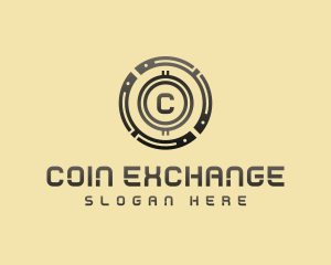 Currency - Digital Currency Crypto logo design