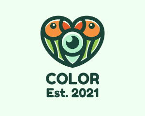 Pet Shop - Wildlife Lovebird Photography logo design