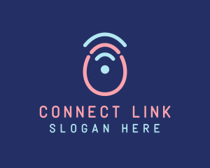 Egg Wifi Signal logo design