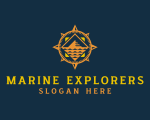 Pyramid Exploration Tourism logo design