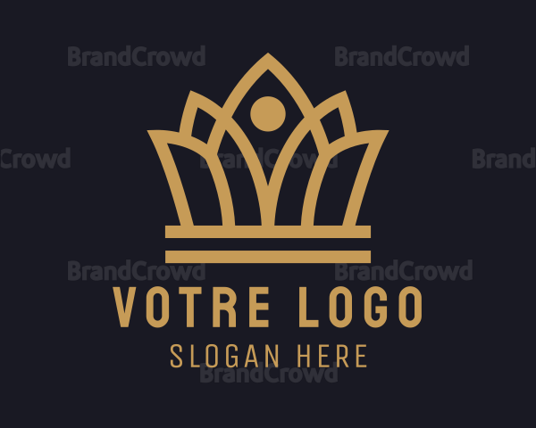 Gold Pageant Coronet Logo