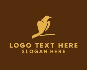 Wild Bird - Pigeon Bird Pet logo design