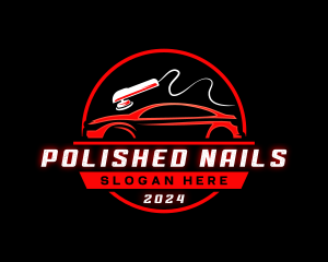 Car Detailing Polisher logo design