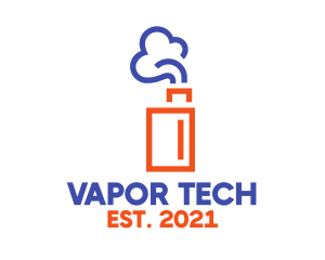 Vapor - Electronic Cigarette Smoke logo design