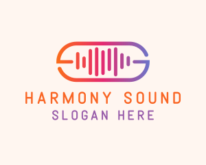 Sound - Sound Wave Recording logo design