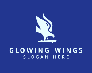 Dove Wing Branch logo design