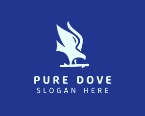 Dove Wing Branch logo design