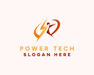 Human Electric Energy logo design