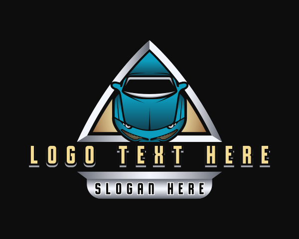 Sedan - Automotive Racing Maintenance logo design