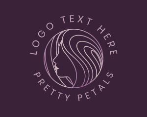 Beautiful Woman Shampoo logo design