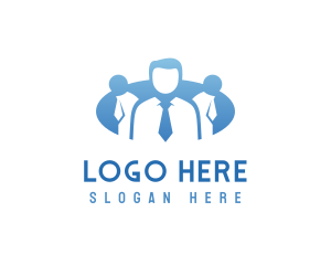 Staff - Corporate Recruitment Employee logo design