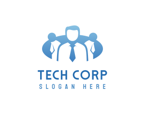 Corporation - Corporate Recruitment Employee logo design