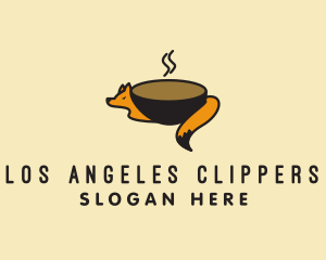 Fox Coffee Cup  Logo