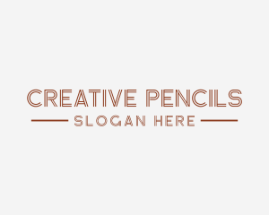 Simple Creative Wordmark logo design