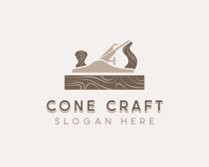 Jointer Plane Carpentry logo design