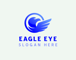 Eagle Airline Flight logo design