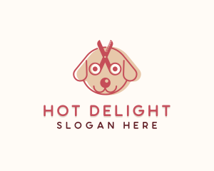 Pet Dog Grooming logo design