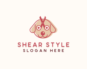 Pet Dog Grooming logo design