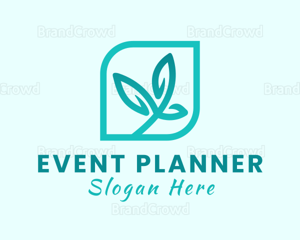 Flower Plant Wellness Logo