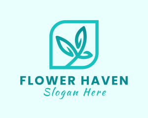 Flower Plant Wellness logo design