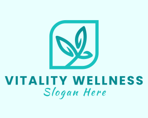 Flower Plant Wellness logo design