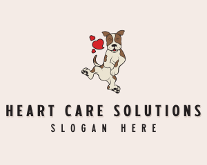 Happy Dog Veterinary logo design