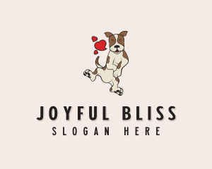 Happy Dog Veterinary logo design