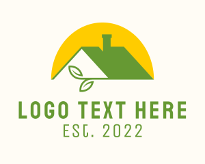 Sunset - Organic Farm House logo design