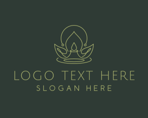  Candle Light Floral Logo